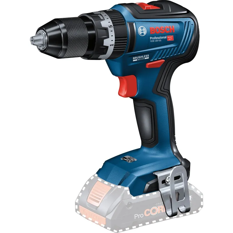 Bosch Akku-Schlagbohrschrauber GSB 18V-55 Solo - 06019H5302 Rabatt
