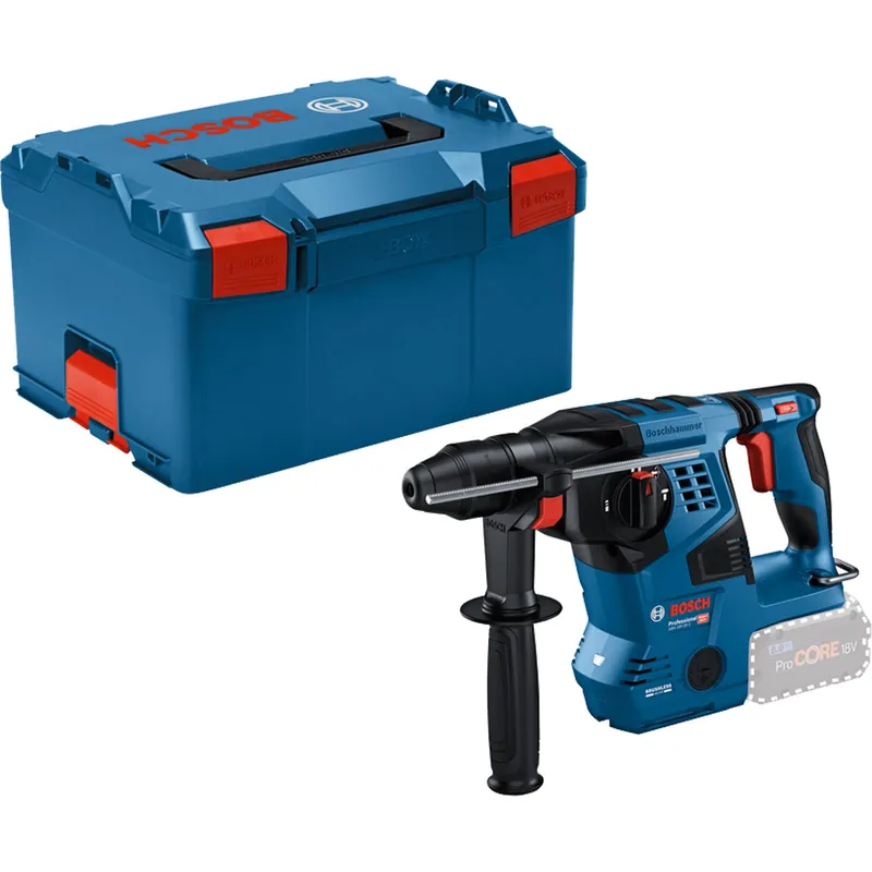 Geprüft Bosch Akku-Bohrhammer GBH 18V-28 C mit SDS plus Solo in L-Boxx - 0611920001