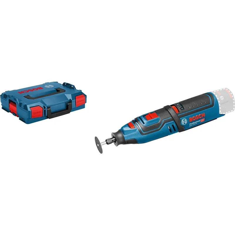 Bosch Akku-Rotationswerkzeug GRO 12V-35 Clic&Go Solo in L-Boxx - 06019C5002 Geprüft