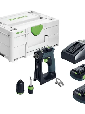 Festool Akku-Bohrschrauber CXS 18 C 3,0-Plus / 2x 3,0 Ah Akku + Ladegerät im Systainer - 576883 Preis Gesenkt