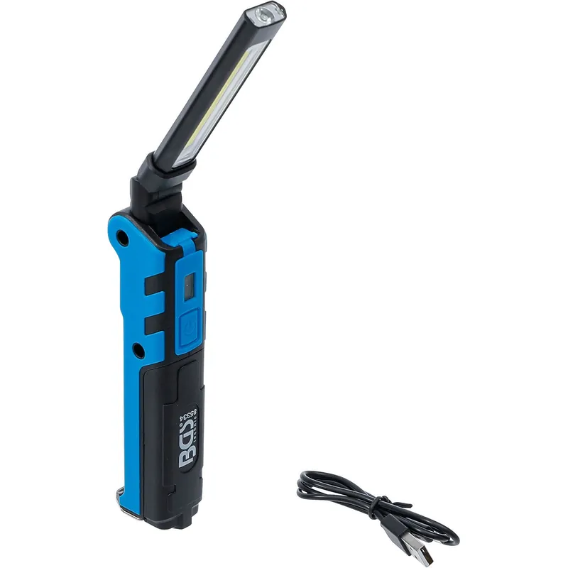 Geprüft BGS Akku-Knicklampe COB-LED 5W - 85334