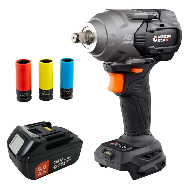 Expressversand WS24 Akku-Drehschlagschrauber WDS 18V 1/2" 950 NM / 18 V 5,0 Ah Akku (ohne Ladegerät)