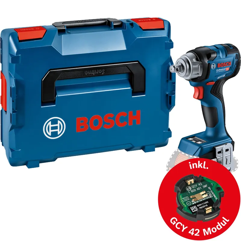 Bosch Akku-Drehschlagschrauber GDS 18V-330 HC Solo inkl. GCY 42 in L-Boxx - 06019L5001 Billig