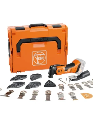 Fein Akku-MultiMaster AMM 700 MAX TOP AS 18 V Solo inkl. Zubehör im Koffer - 71293663000 Geprüft