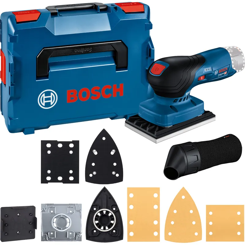Kostenloser Versand Bosch Akku-Schwingschleifer GSS 12V-13 Solo in L-BOXX - 06019L0001