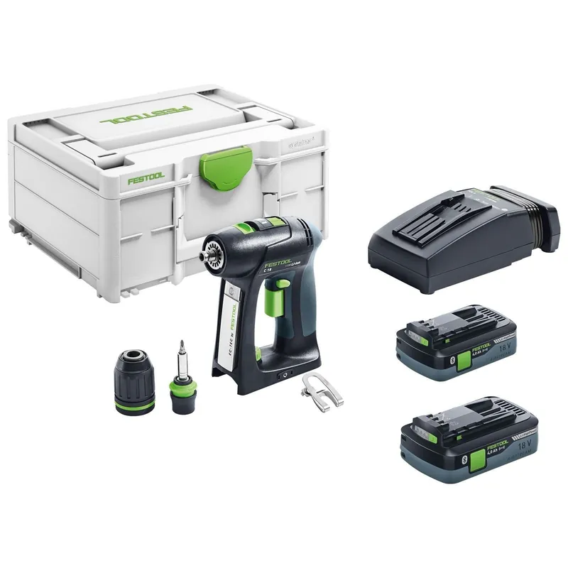 Festool Akku-Bohrschrauber C 18 HPC 4,0 I-Plus - 576435 Schnäppchen