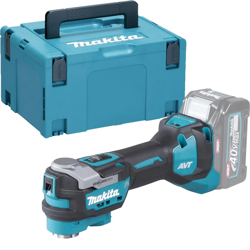 Nur Für Kurze Zeit Makita TM001GZ03 Akku-Multifunktionswerkzeug 40V max. Solo inkl. 33tlg. Zubehör-Set im MAKPAC
