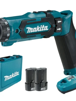 Makita Akku-Knickschrauber 7,2V / 2x 1,5 Ah Akku + Ladegerät im Koffer - DF012DSE Schnäppchen