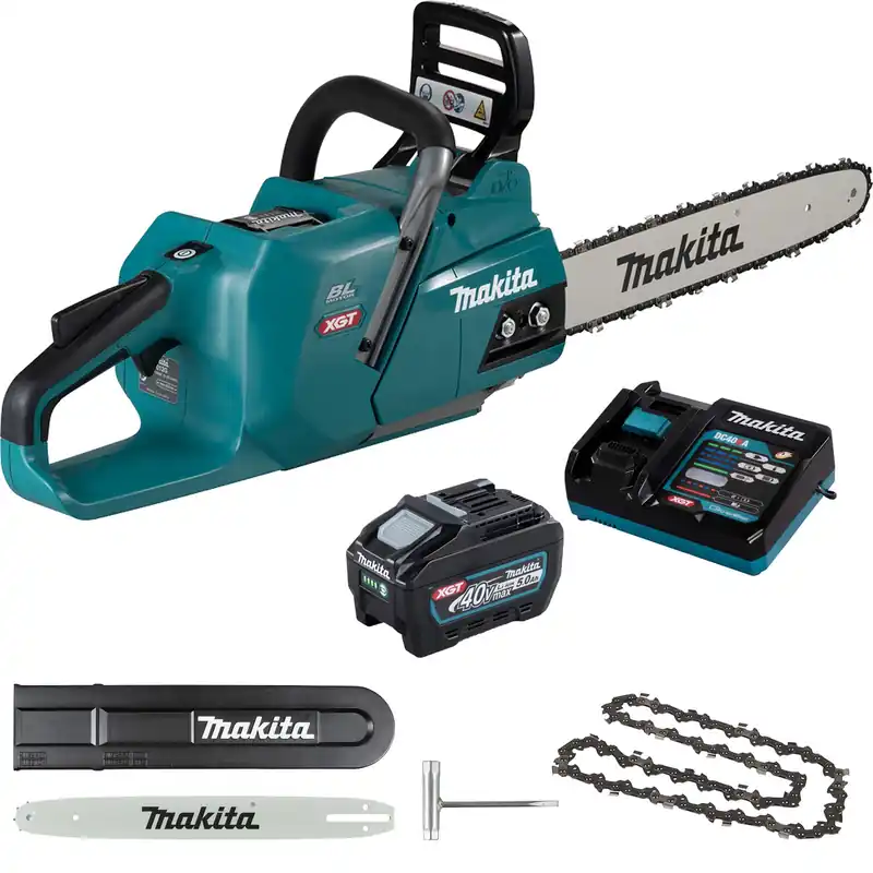 Solange Der Vorrat Reicht Makita UC012GT101 Akku-Kettensäge 40V max. / 1x 5,0 Ah + Ladegerät