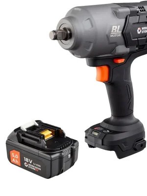 WS24 Akku-Drehschlagschrauber WDS 18 V 1/2" 1.600 NM / 1x 5,0 Ah Akku Echt