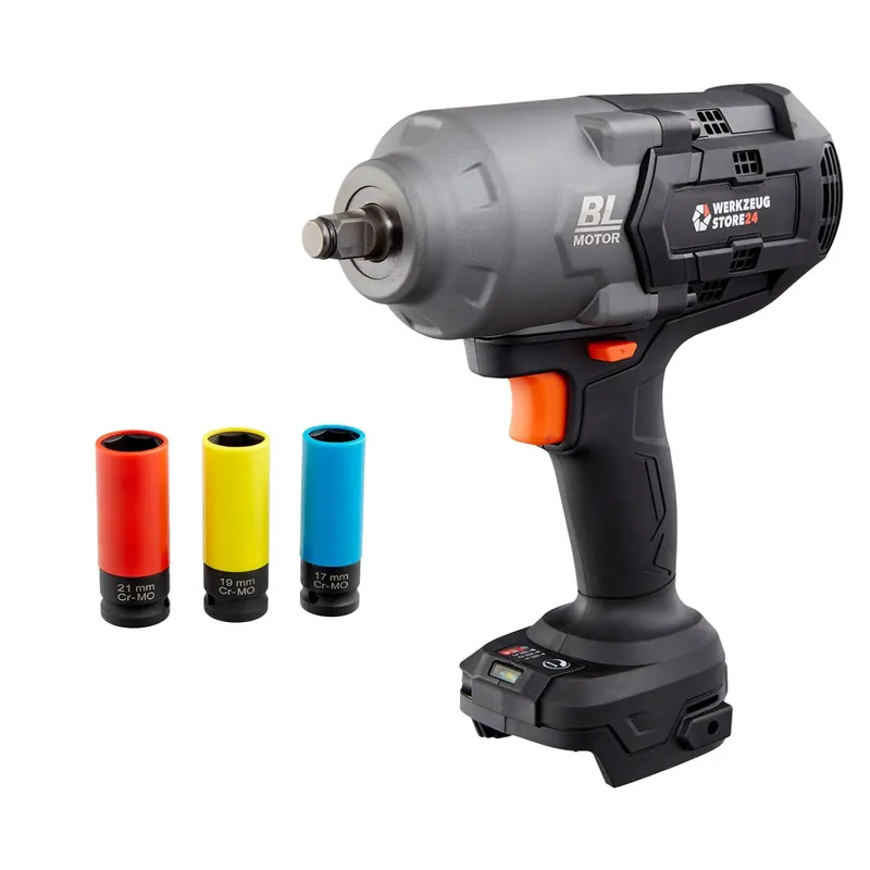 Sofort Bestellen WS24 Akku-Drehschlagschrauber WDS 18V 1/2" 1.600 NM Solo inkl. Steckschlüsseleinsätze