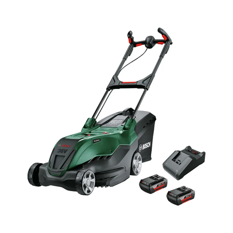Markenprodukt Bosch Akku-Rasenmäher AdvancedRotak 36V-40-650 2 x Akku 36V 2,0Ah - 06008B9F01