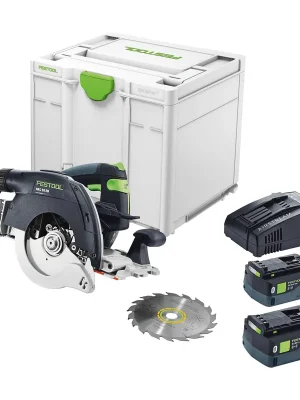 Top-Preis Festool Akku-Handkreissäge HKC 55 5,0 EBI-Plus-SCA Ø 160 mm / 2x 5,0 Ah + Ladegerät im Systainer - 577678