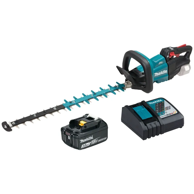Makita DUH601RF Akku-Heckenschere 18 V / 1x 3,0 Ah Akku + Ladegerät Wochenendangebot