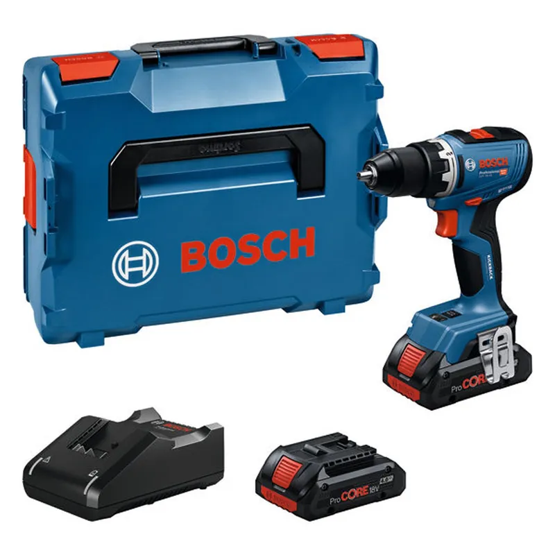 Bosch Akku-Bohrschrauber GSR 18V-65 2x Akku ProCORE18V 4,0Ah L-BOXX-Koffer - 06019N3206 Rabatt