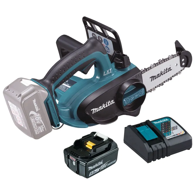 Makita DUC122RT Akku-Kettensäge 18 V / 1x 5,0 Ah Akku + Ladegerät Top-Seller