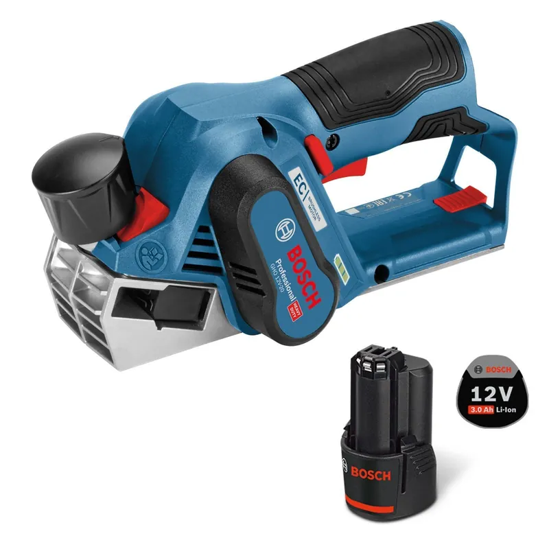 Bosch Akku-Hobel GHO 12V-20 / 1x 3,0 Ah Akku Super-Preis