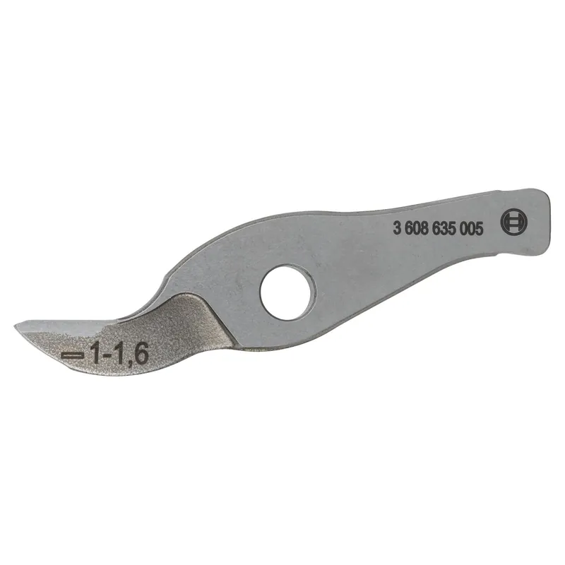 Bosch Messer gerade bis 1,6 mm, für Bosch-Schlitzschere GSZ 160 Professional - 2608635406 Top-Preis