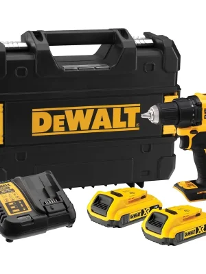 Aktuell Dewalt DCD708D2T Akku-Bohrschrauber 18 V / 2x 2,0 Ah Akku + Ladegerät in T-Stak