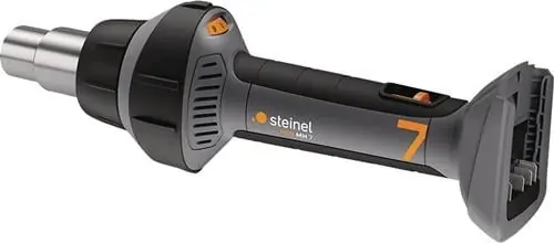Echt Akku-Heißluftgebläse MobileHeat MH 7 18 V 150-550GradC 200l/min STEINEL
