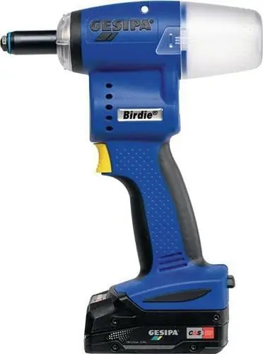 Echt Akkublindnietsetzgerät Birdie® 7-tlg.10000N L-Boxx GESIPA