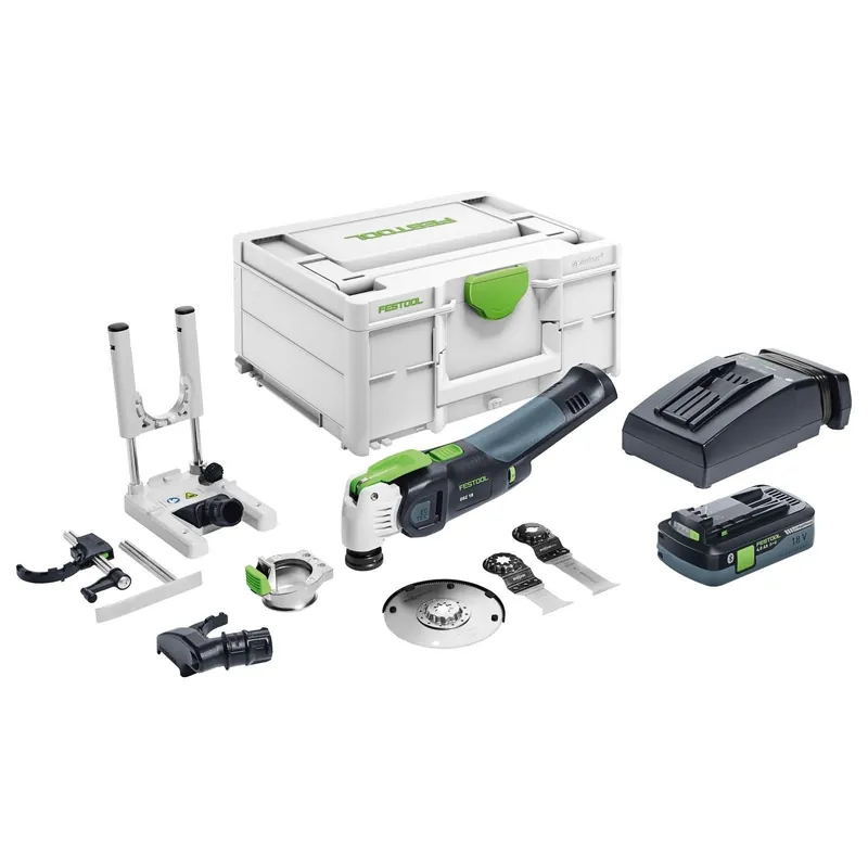 Sonderaktion Festool Akku-Oszillierer OSC 18 HPC 4,0 EI-Set VECTURO - 576593