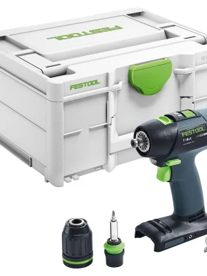 Preisreduziert Festool Akku-Bohrschrauber T 18+3-Basic - 576448