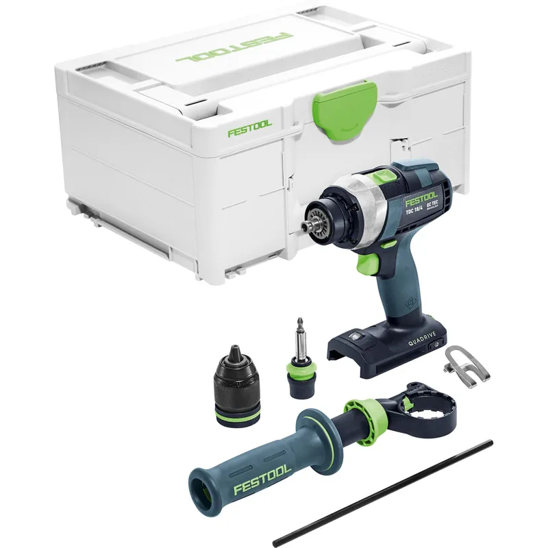 Festool Akku-Bohrschrauber TDC 18/4 I-Basic QUADRIVE - 575601 Nur Heute