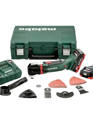 Metabo Akku-Multitool MT 18 LTX / 2x 4,0 Ah Akku + Ladegerät im Metaloc - 613021800 (B-WARE mit optischen Mängeln) Knallerangebot