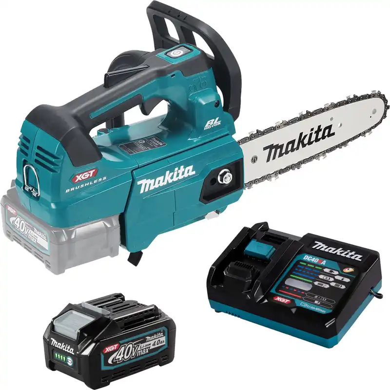 Schnäppchen Makita UC002GM101 Akku-Top-Handle-Kettensäge 40V max. / 1x 4,0 Ah Akku + Ladegerät