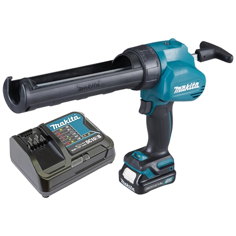 Preisreduziert Makita CG100DSYEX Akku-Kartuschenpistole 10,8V / 2x 1,5 Ah Akku + Ladegerät im Transportkoffer
