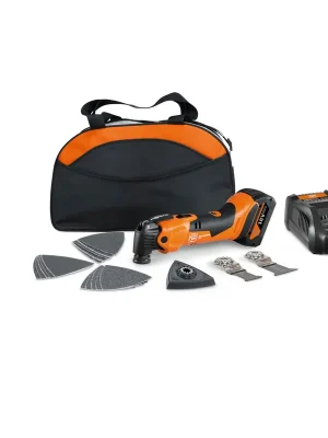 Wochenendangebot Fein Akku MULTIMASTER AMM 500 PLUS / 1x 4,0 Ah Akku + Ladegerät in Nylon-Tasche - 71293870000