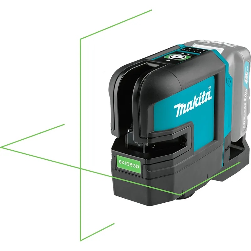 Makita SK105GDZ Akku-Kreuz Linienlaser grün 12 V max. Solo Garantierte Lieferung