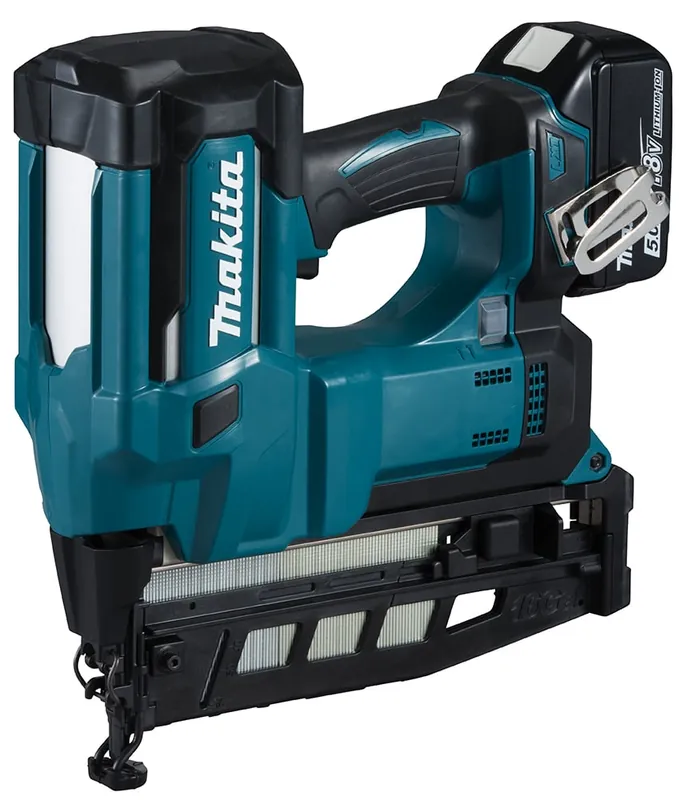 Preis Gesenkt Makita DBN600RTJ Akku-Stauchkopfnagler 64 mm 18V / 2x 5,0 Ah Akkus + Ladegerät im MAKPAC