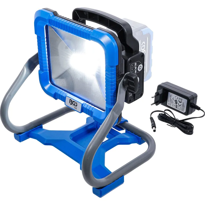 BGS Akku-LED-Arbeitsleuchte klappbar 18 V Solo - 7375 Wochenendangebot