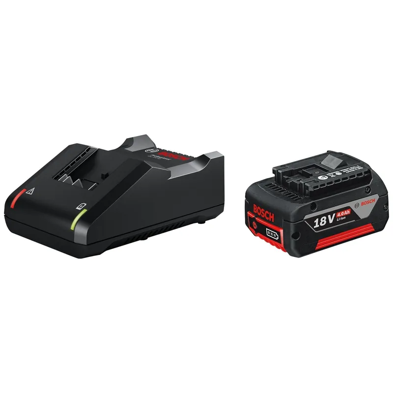 Bosch Starter-Set 1x Akku GBA 18V 4,0 Ah + Ladegerät GAL 18V-40 - 1600A01B9Y Bestseller