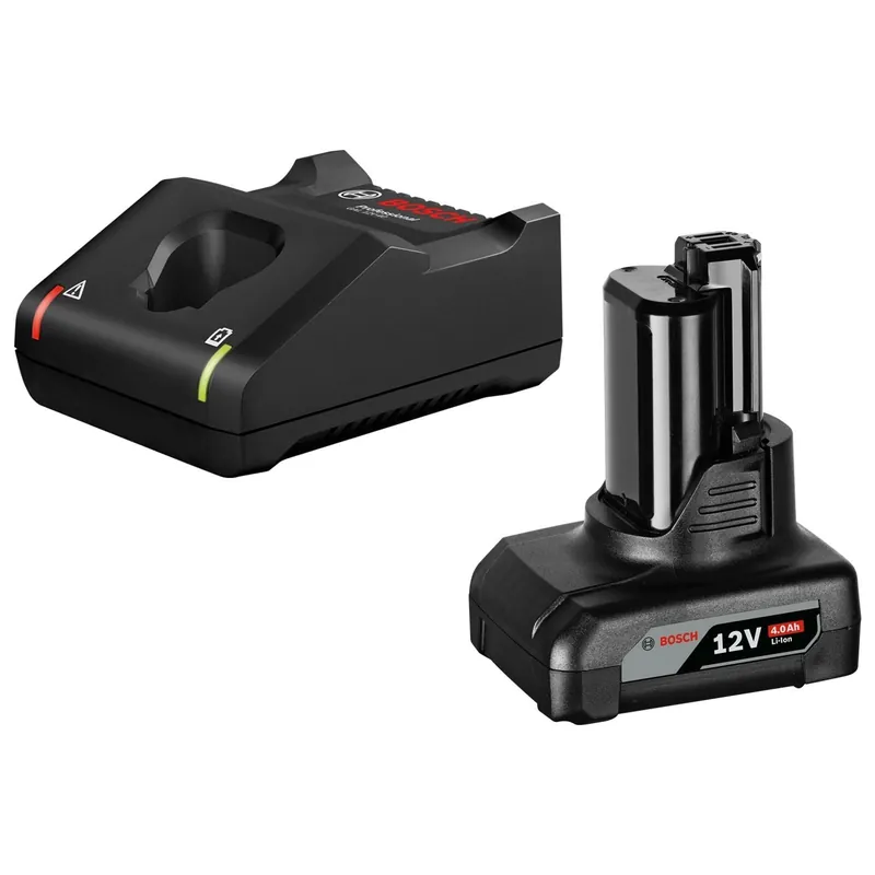 Garantierte Lieferung Bosch Akku-Starter-Set GBA 12 Volt / 1x 4,0 Ah + Schnellladegerät GAL 12V-40