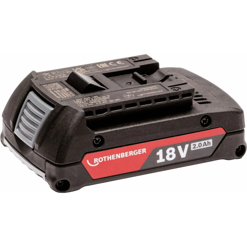 ROTHENBERGER RO BP18/2 Akku, AMPS, EU, Grundgerät - 1000003859 Top-Preis