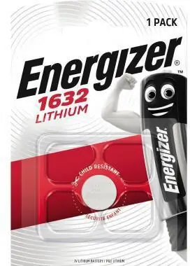 Finale Aktion Energizer Knopfzelle CR 1632 E300844102 Lithium