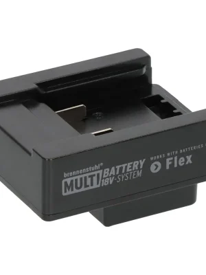 Brennenstuhl Adapter Flex für LED Baustrahler im brennenstuhl® Multi Battery 18V System - 1172640072 Echt