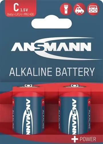 Meistverkauft ANSMANN Batterie 1,5 V C-AM2-Baby 7500 mAh - 1513-0000