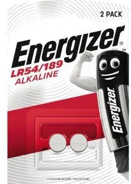 Energizer Knopfzelle LR54/189 E301536700 Alkali 2 St./Pack. Garantierte Lieferung