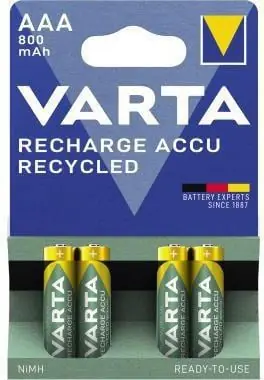 Versand Am Gleichen Tag Varta Akku Recycled 56813101404 AAA NIMH 800mAh 4 St./Pack.