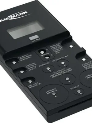 Sichere Zahlung Batterie-/Akkutester f.Akkus u.Batterien 1x9V Blockbatt.ANSMANN