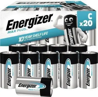 Energizer Batterie Max Plus E301324104 C/Baby/LR14 20 St. Neu Im Sortiment
