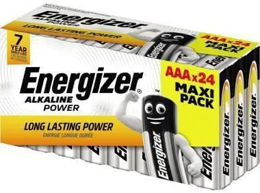 Preisreduziert Energizer Batterie Alkaline Power E303271700 AAA 24 St./Pack.