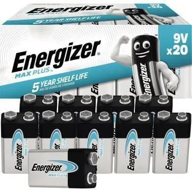 Energizer Batterie Max Plus E301323202 9V/E-Block/6LR61 20 St. Geprüft