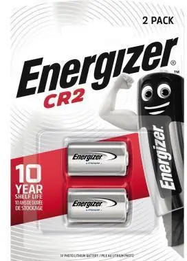 Neu Energizer Fotobatterie CR2 E300783802 Lithium 2 St./Pack.
