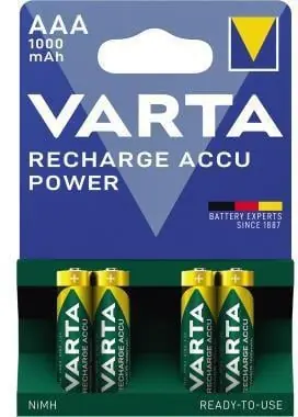 Solange Der Vorrat Reicht Varta Akku Professionlal 5703301404 Micro AAA 1.000mAh 4 St./Pack.