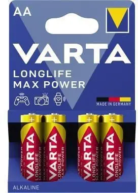 Preisknaller Varta Batterie Max Tech 4706101404 AA Mignon LR6 1,5V 4 St./Pack.